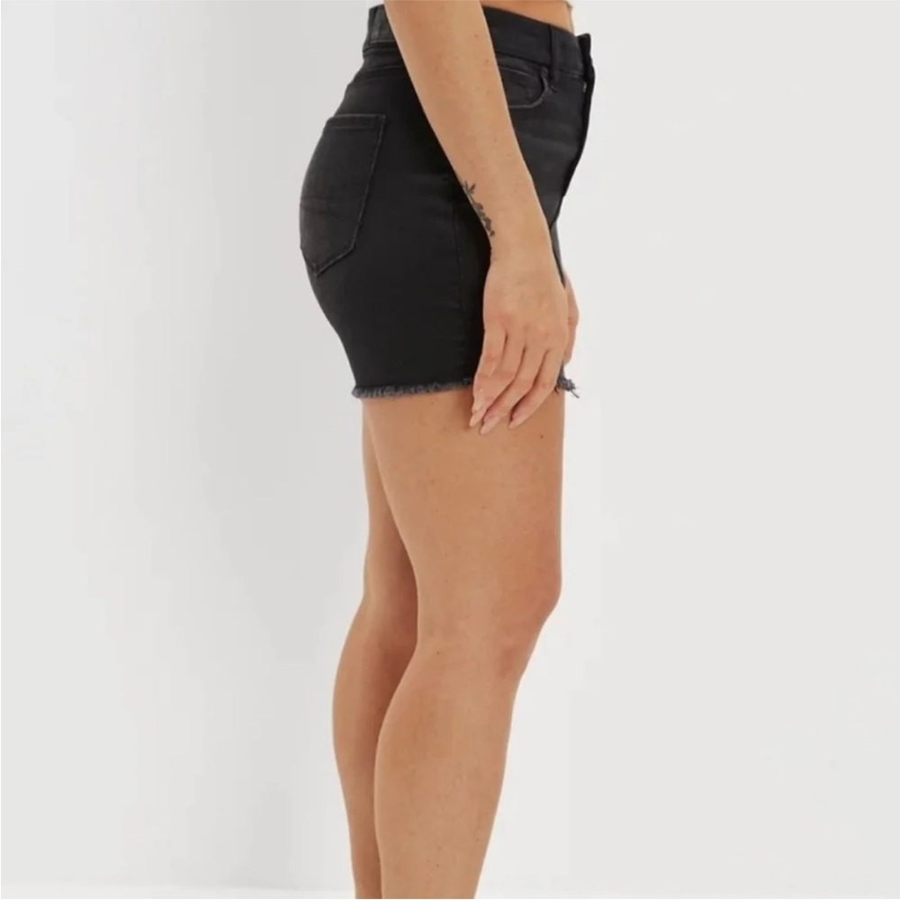 American Eagle Black Denim Mini Skirt - Picture 2 of 6